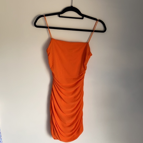 Little Jc Botique Orange mini dress - Picture 3 of 4